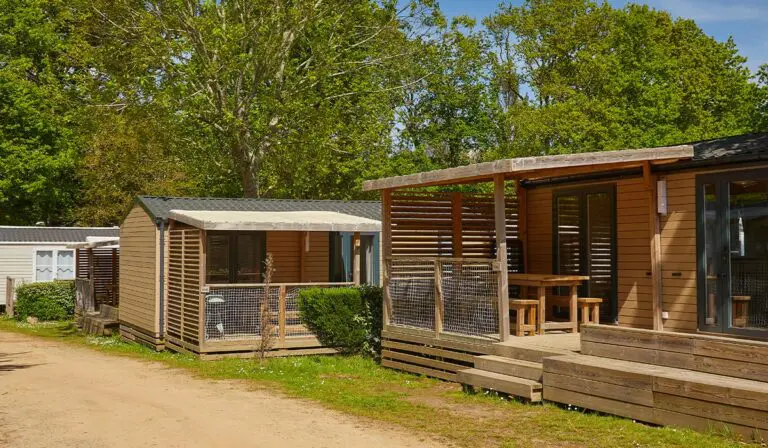 mobil-homes en camping