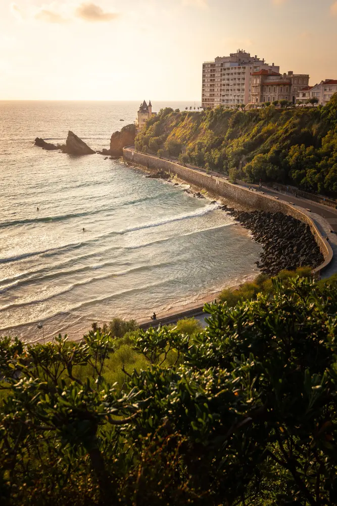 vue de Biarritz