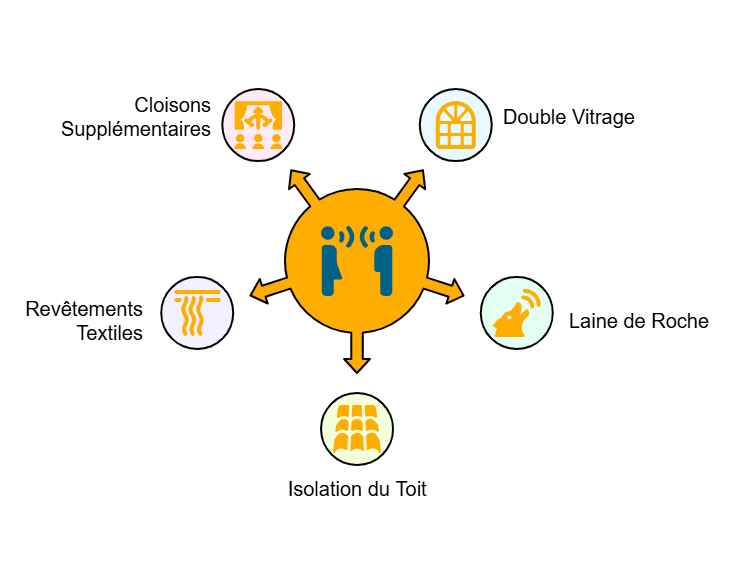 infographie des systèmes d'isolation des mobil-homes