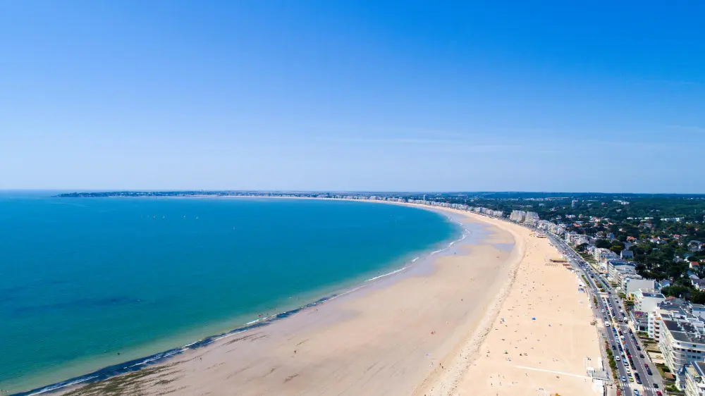 une belle plage de vendée