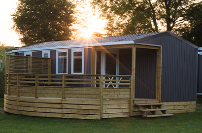 un mobil home en bretagne