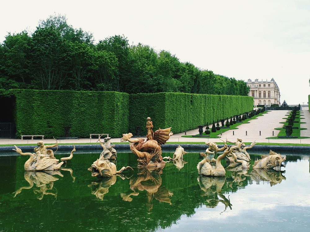 los jardines de Versalles