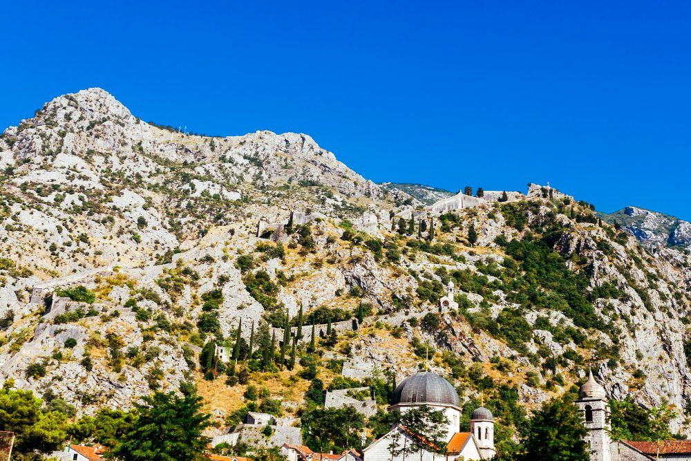 las montañas de los Alpilles